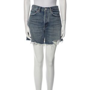 Agolde distressed denim shorts. Size 27